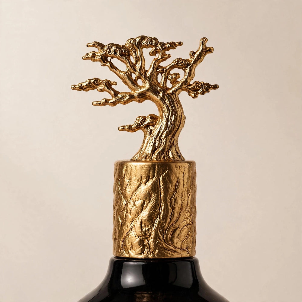 Bouchon arbre sculpté